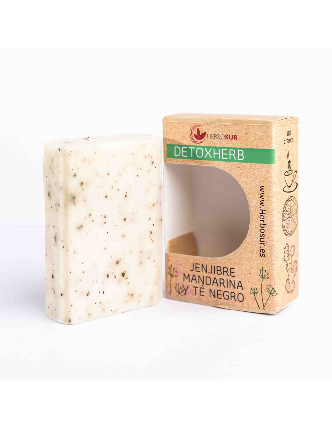 Jabón Detoxherb | Té Negro, Jengibre,... Jabón Detoxherb | Té Negro, Jengibre,...