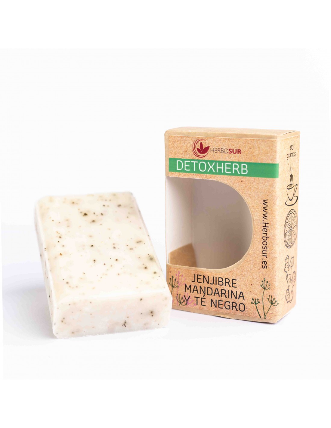 Jabón Detoxherb | Té Negro, Jengibre,... Jabón Detoxherb | Té Negro, Jengibre,...
