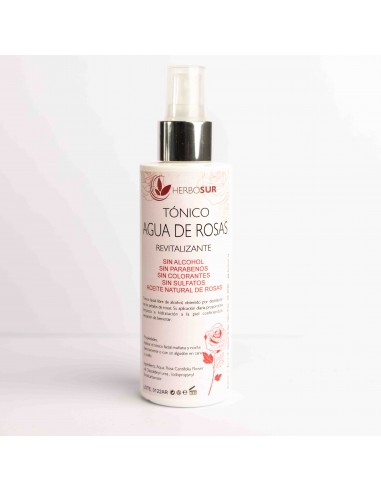 Tónico de Agua de Rosas sin Alcohol...